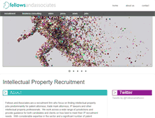 Tablet Screenshot of fellowsandassociates.com